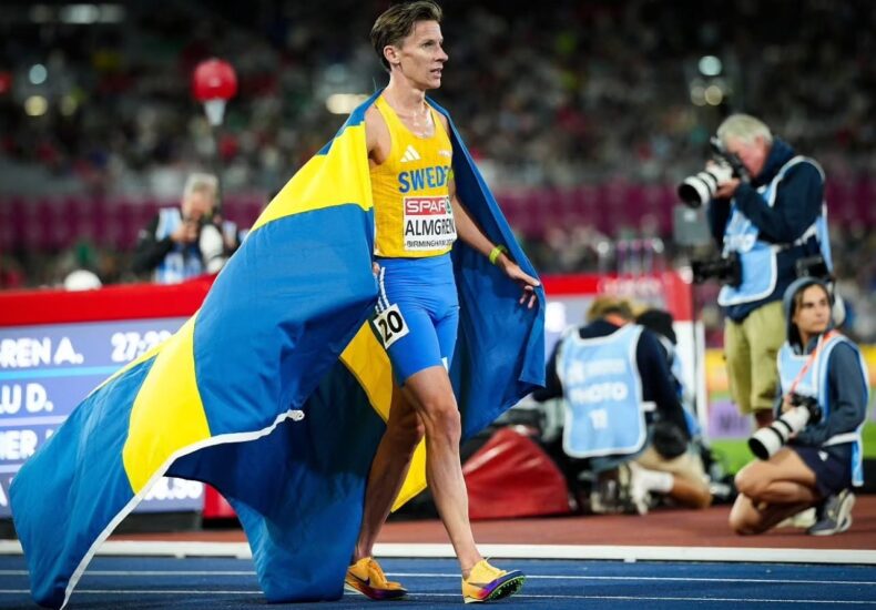 Andreas Almgren running