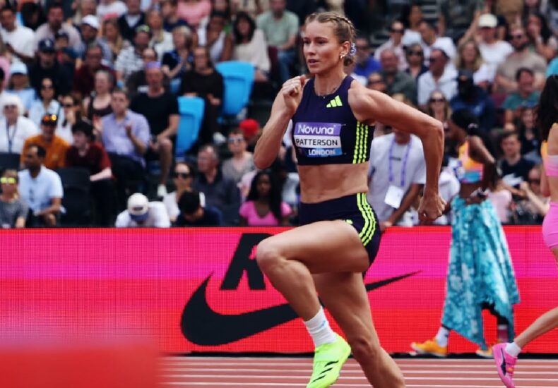 Eleanor Patterson high jump gold