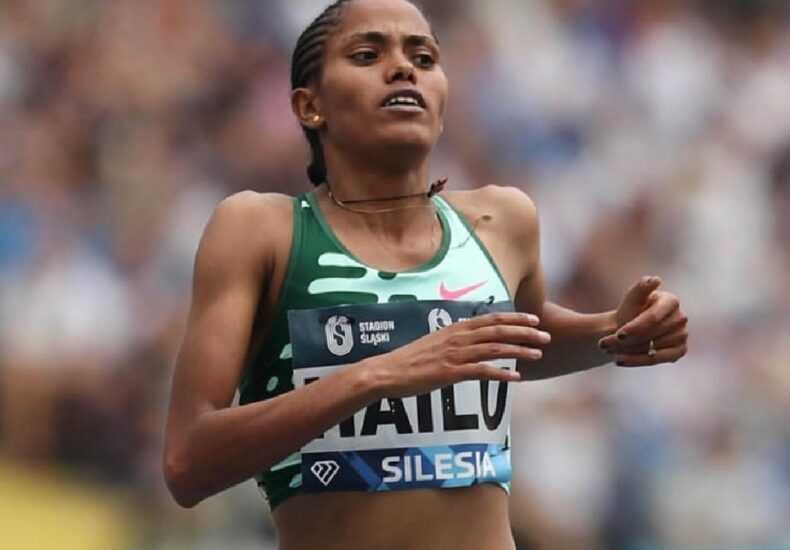 Freweyni Hailu running