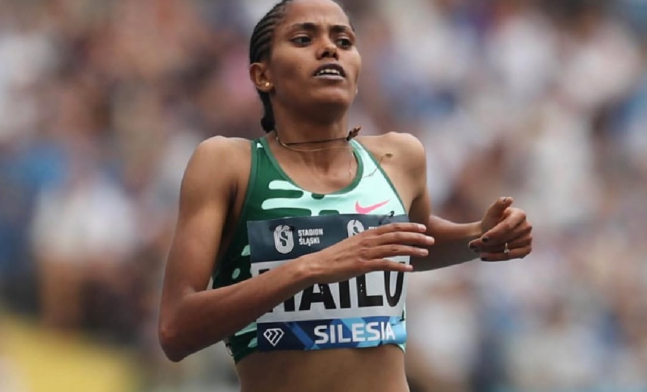 Freweyni Hailu running
