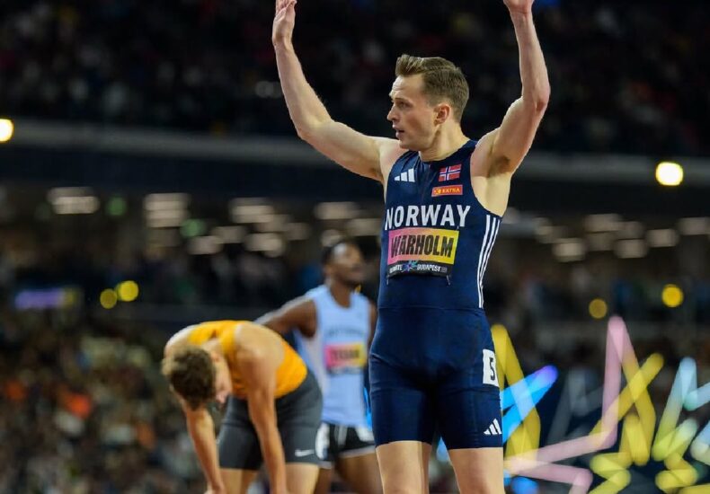 Karsten Warholm running champion