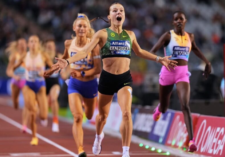 Klaudia Kazimierska Diamond League Final