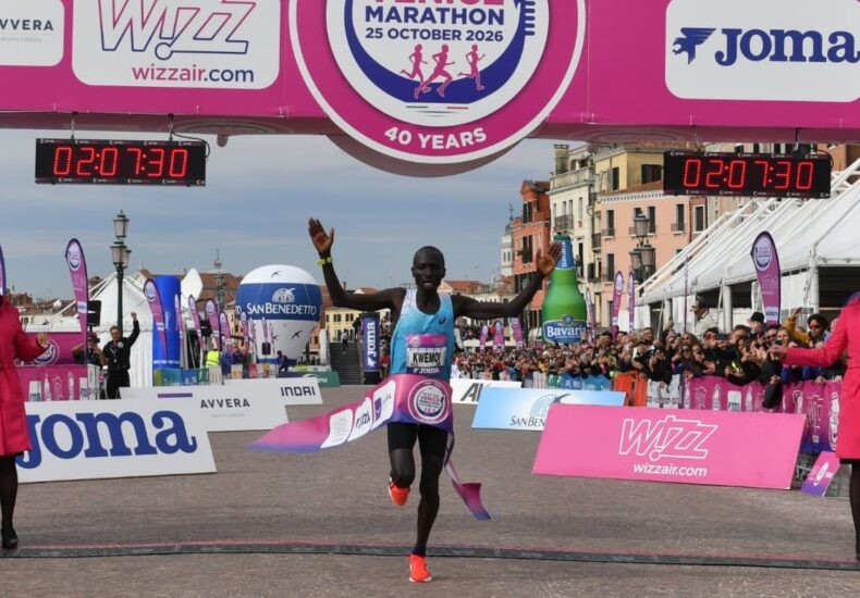 Peter Kwemoi Venice marathon