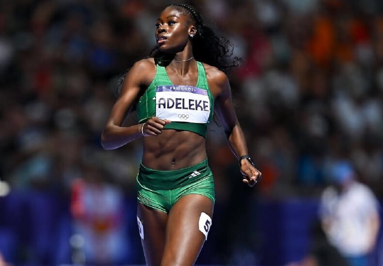 Rhasidat Adeleke runner