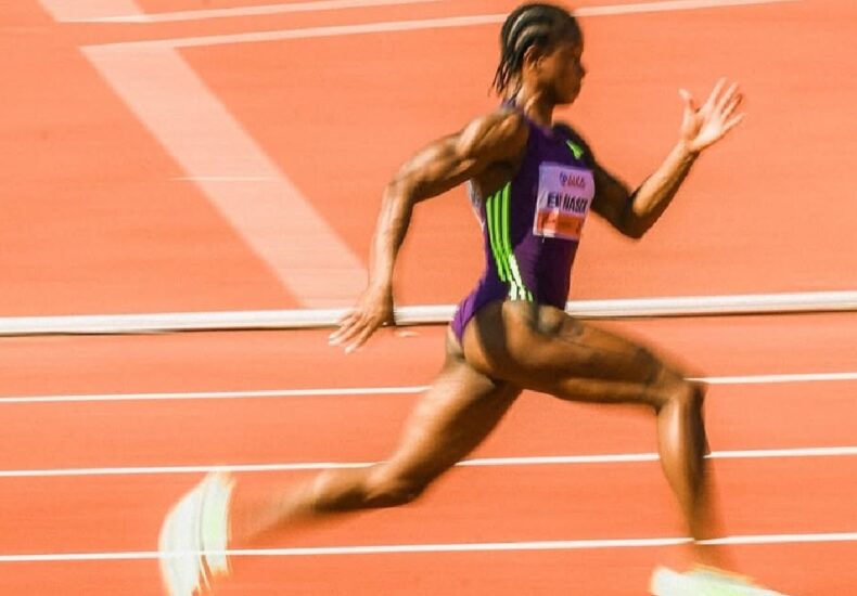 Salwa Eid Naser running