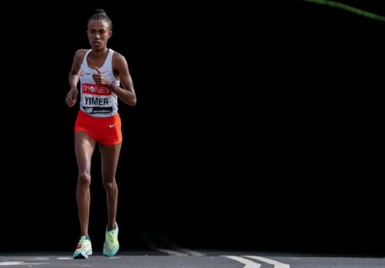 Zeineba Yimer marathon